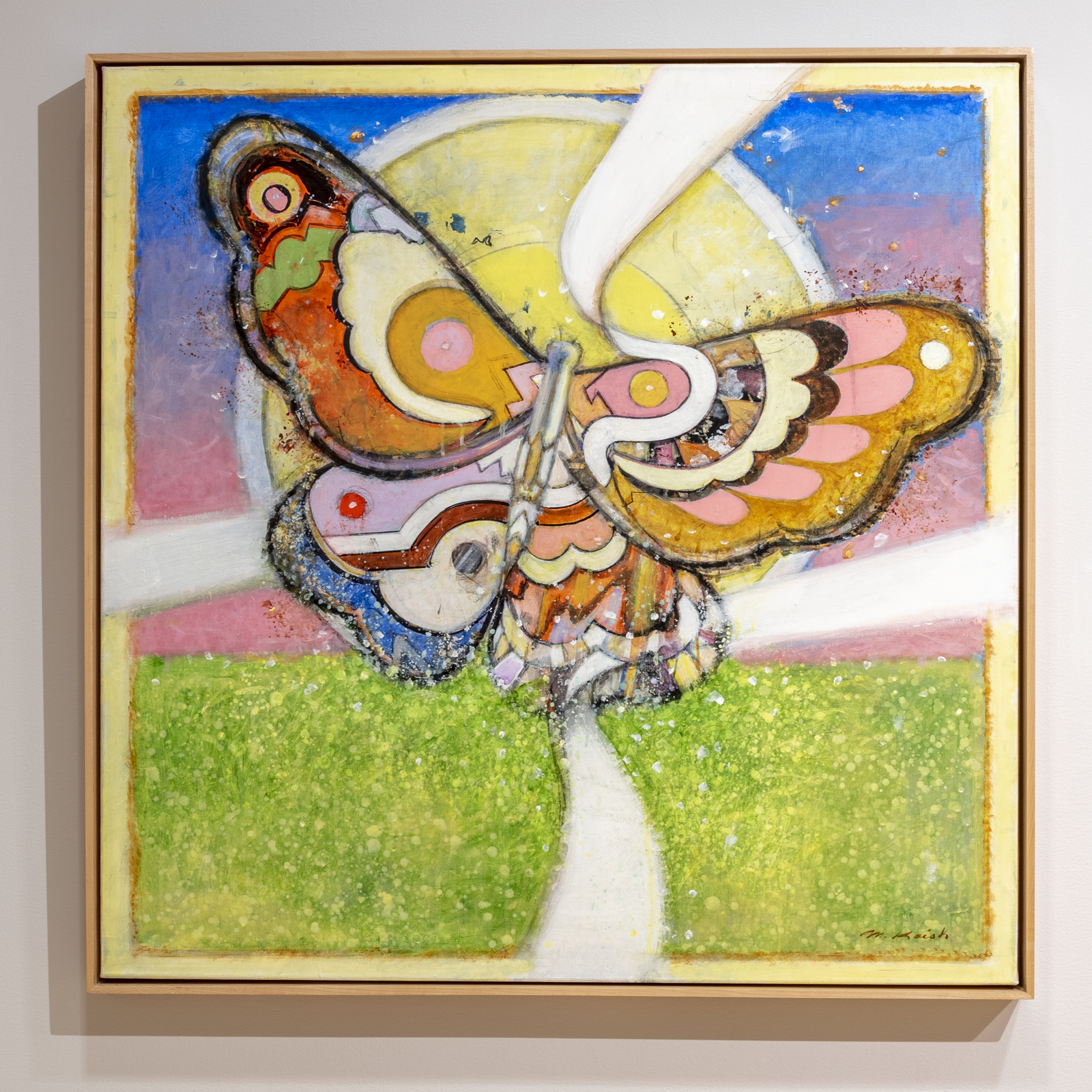 Arrival VII from the Butterfly series by Morton Kaish.